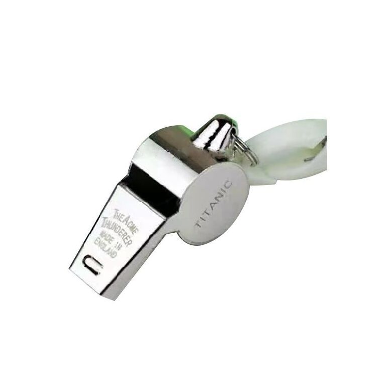 Metal customized sports referee whistle