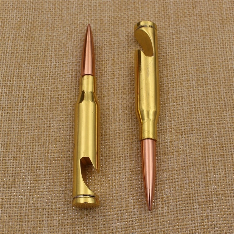 Custom Personalized  Bullet Shell Casing 50 Caliber Blank Metal Bullet Bottle Opener