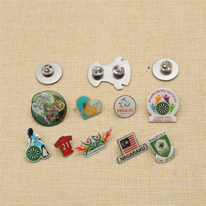 Wholesale Custom Shape Stainless Iron Logo Pins Badge Printing Epoxy Dome Custom Metal Lapel Pins