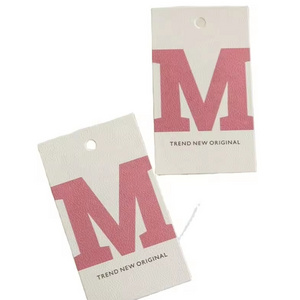 Custom Clothing Label Price Tag For Baby Clothes Custom Printed Paper Hang Tags For Clothing