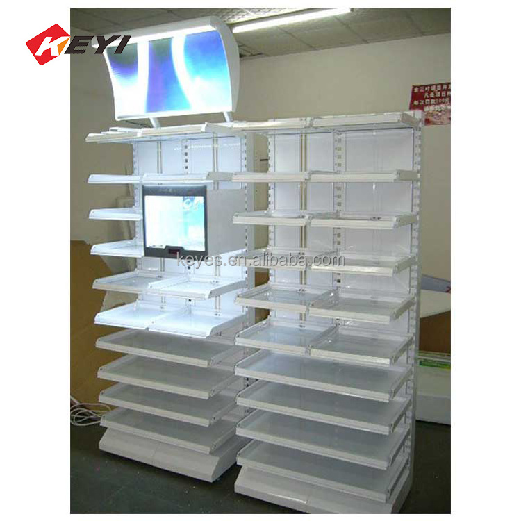 Merchandiser Shelf Pusher Shelf Divider Tobacco Display Dispenser Floor Cigarettes Rack For Smoke Shop Display