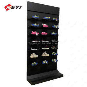 Modern Popular Sports Shoe Metal Steel Shelf Promotion Shoe Display Stand / Shoes Display Rack For Shop