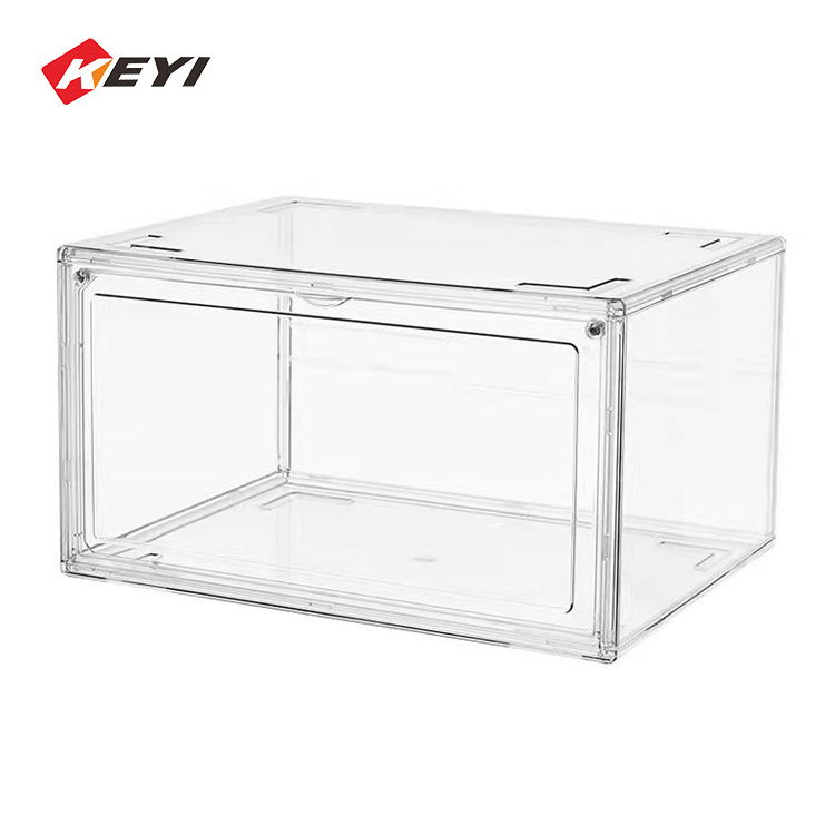 Sneaker Storage Clear Shoe Cases Acrylic Shoes Box Shoe Rack Living Room Furniture Transparent Modern Home Furniture Plastic