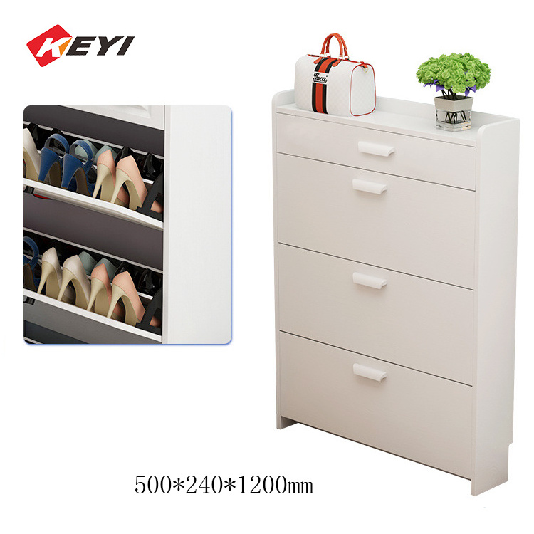 Wooden Display Rack Shelf Shoes Stand Storage Bedroom Outside Door Kids Women Shoe Display Stands with for Home Home Furniture