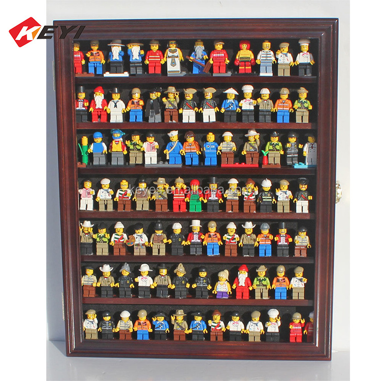 Acrylic Display Case For Action Figures Toy Acrylic Lego Car Model Display Case Toys Collections Protect Box with Sliding Door