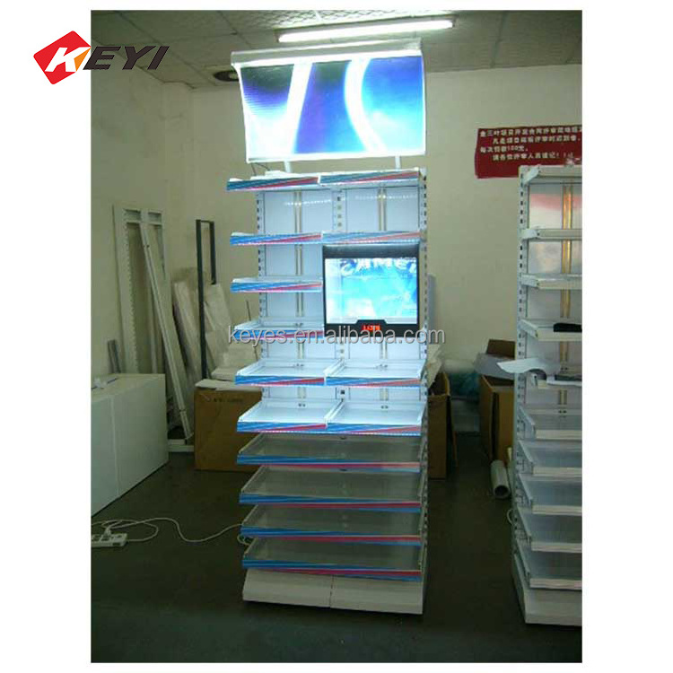 Merchandiser Shelf Pusher Shelf Divider Tobacco Display Dispenser Floor Cigarettes Rack For Smoke Shop Display