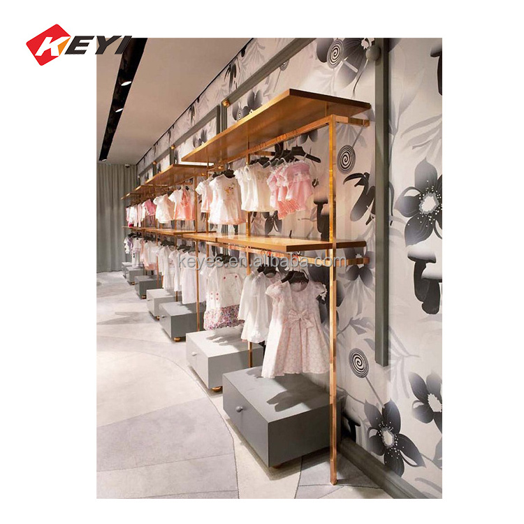 Dress Stand Display Racks Shop Racking Display Garment Clothing Rack Shelf For Clothes Shop Fittings And Display Stand