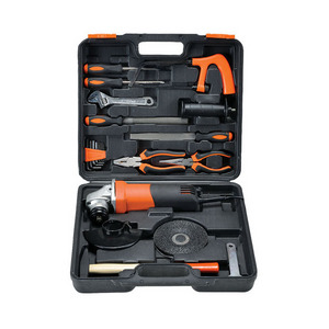 HOT SALES POWER TOOL SET FOR HOUSEHOLD TOOL TYPE ANGLE GRINDER SET WITH 23PCS TOOL KITS FROM CHINA