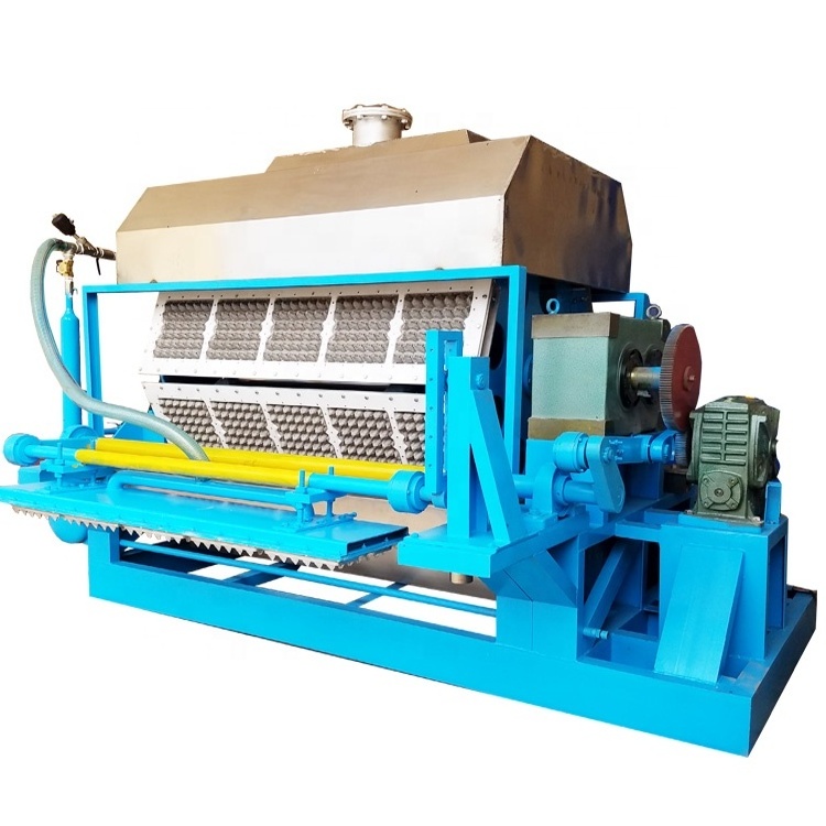 Low cost egg tray making machine with dryer