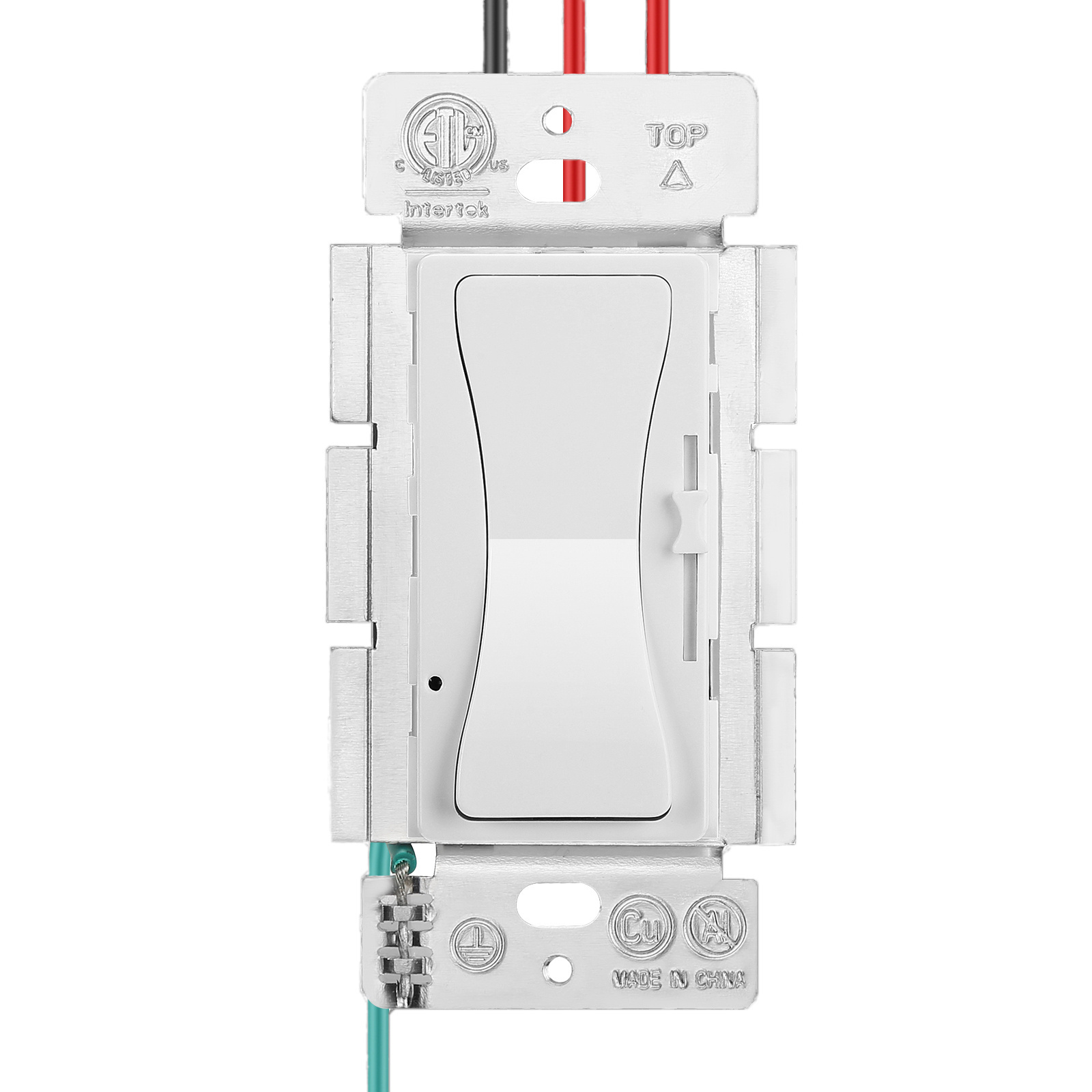 Keygma 0-10V Light Dimmer Switch 120V-277V Switch LED Dimmer 300W For LED Lights And LED Bulbs