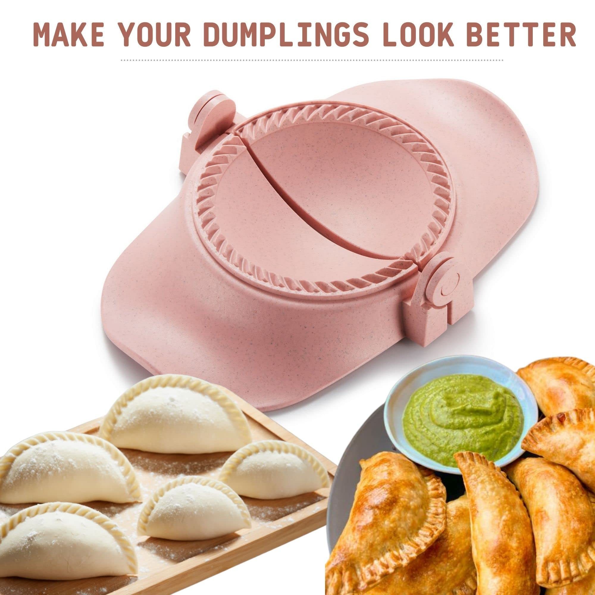 hot kitchen accessories empanada molder press plastic dumpling maker mould dumpling dough press mold