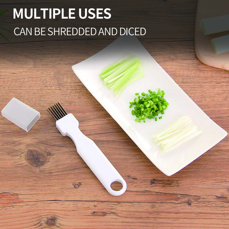 Kitchen gadgets vegetable scallion cutter chopper household green onion slicer onion cutter