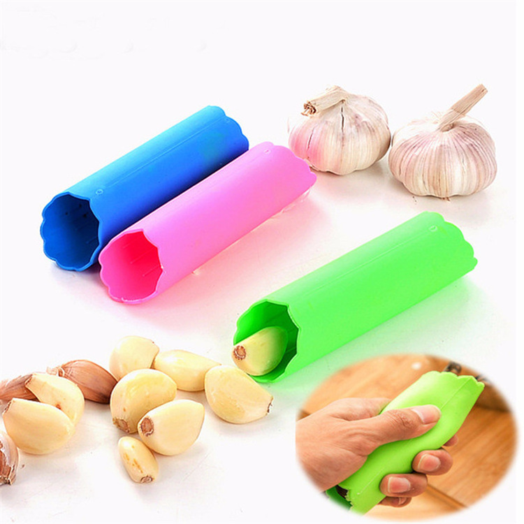 Multifunctional garlic peeler peeling kitchen gadget silicone peeler manual garlic garlic cutter roller