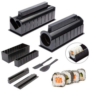 12 Pcs Sushi Bazooka Making Kit Plastic Premium Sushi Maker Tool Set DIY Sushi Roller Rice Ball Mold