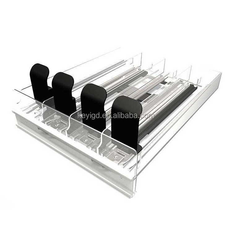 Smoke Shop presentoir tabac Counter top Display Stand Cigarette Shelves Tobacco Display Rack With Pusher System