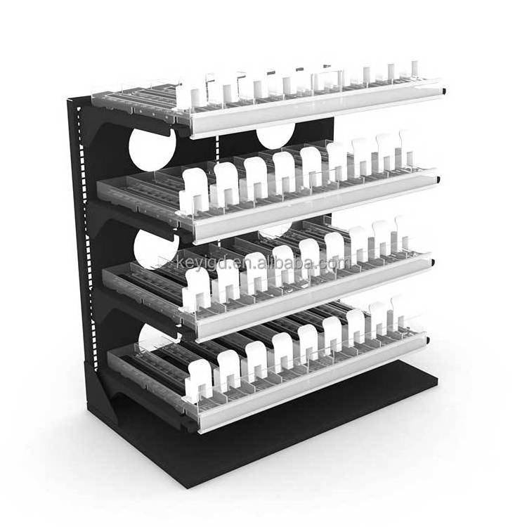 Smoke Shop presentoir tabac Counter top Display Stand Cigarette Shelves Tobacco Display Rack With Pusher System