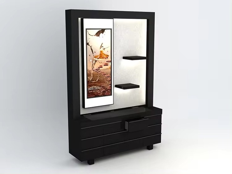 Custom Retail Food Furniture Chocolate Display Shelf Candy Shop Cabinet Interior Design Chocolate Display Cabinet