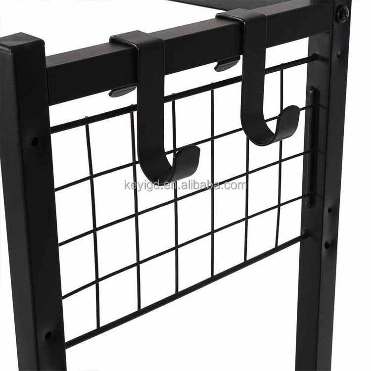 Golf Bag Storage Garage Organizer Metal Shoe Rack Golf Club Equipment Display Rack