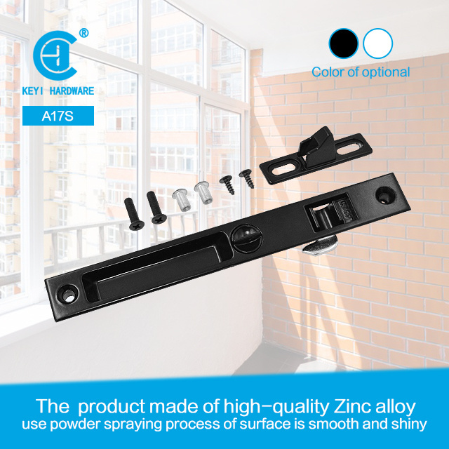 Safety single side sliding glass window lock/patio door window lock