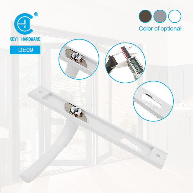 factory supply aluminum plate lever handle interior door lock sets handle for aluminium door and wooden door handle lock