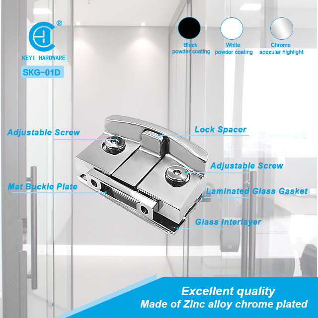 Wholesale Security Sliding Frameless Glass Door Locks Patio Door Latch Lock