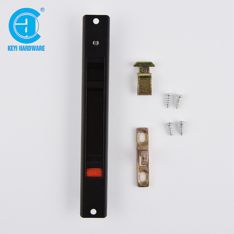 KEYI Wholesale A-14 Aluminum Sliding Door Latch Security Locks Holder Casement Window Lock