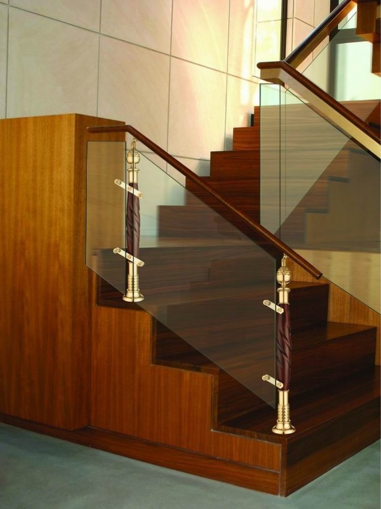 High Quality Stair Handrails Column Glass Railing Fence Posts Stainless Steel Balustrades