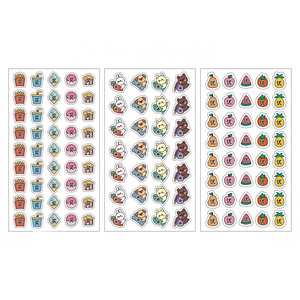 KY-202205399 120designs Wholesale 3D Anime Motion Stickers  3D Waterproof Car Stickers Wall Art