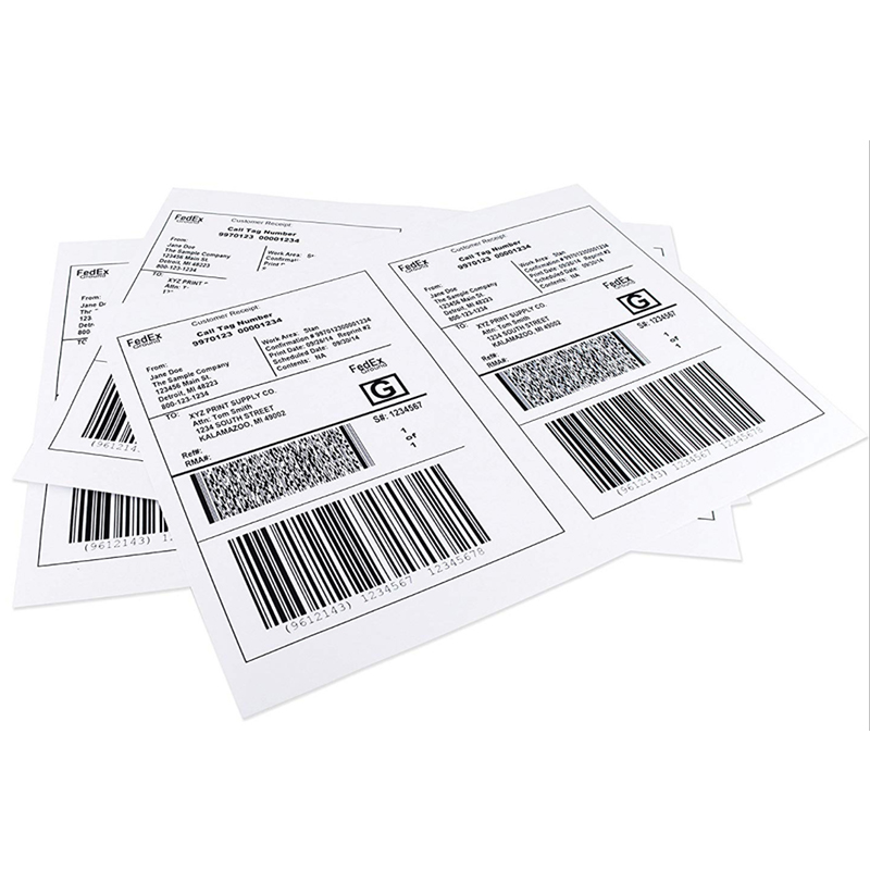 Best-Selling A4 Rolls Label Paper Printers Sticker Waterproof Permanent Adhesive Compatible With Laser Inkjet Printer