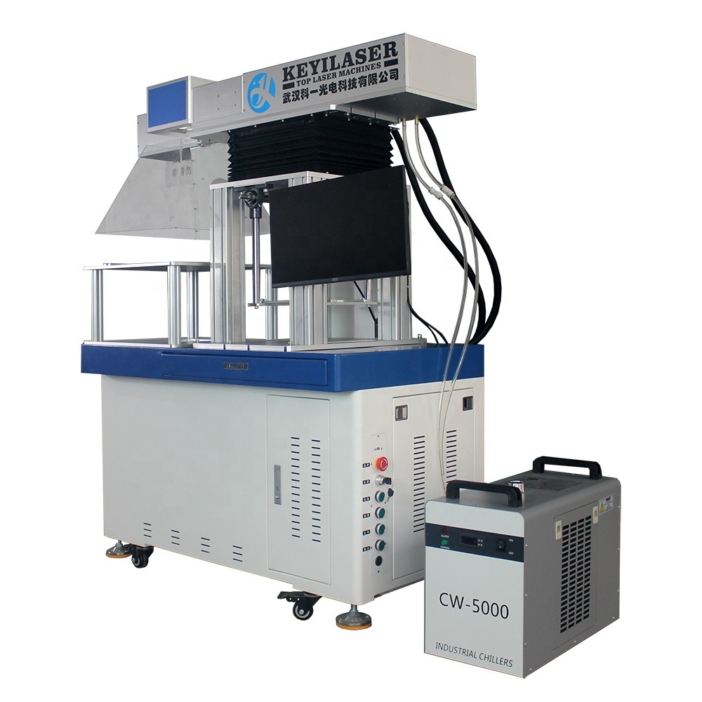 Factory Price Large Format Fiber Laser Marking Machine 3D Dynamic Co2 Laser Marking Machine For Deep Engraving