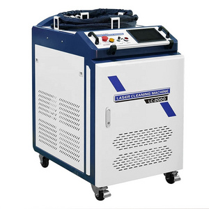 KEYILASER 2000W Handheld Fiber Laser Oil Rust Removing Cleaner Machine Continuous Paint Laser Cleaning Machine Price