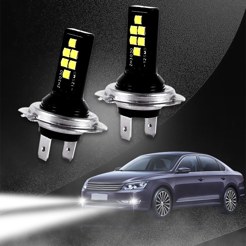 Super Bright 1000 Lumen White Fog Light Bulb H4 H7 Led H7 H4 H1 H3 9005 9006 H11 H4 H7 Auto LED Fog Lamp Bulb H4