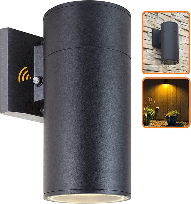 Hot Sale Single Head Lamp Sconce Modern Smart Motion Sensor Porch Outdoor Led Wall Lights For Corridor Hotel IP54 ETL