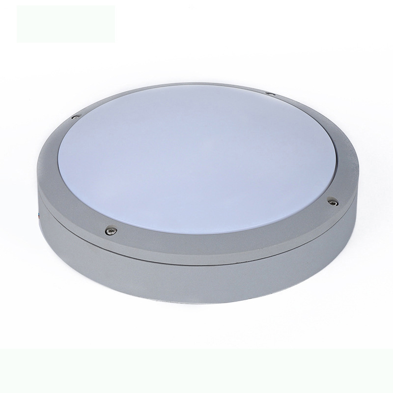 High Quality CE Rohs Certificates Ip54 Wall Lamp Ceiling Light Covers Led Round Plastic Bulkhead Waterproof Surface Mounted KEYI