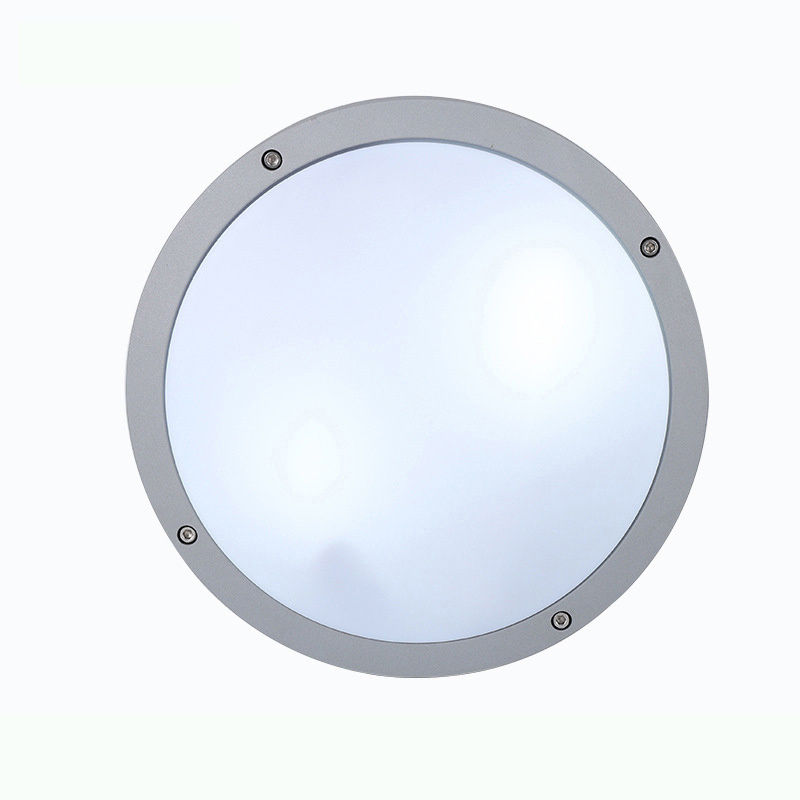 High Quality CE Rohs Certificates Ip54 Wall Lamp Ceiling Light Covers Led Round Plastic Bulkhead Waterproof Surface Mounted KEYI