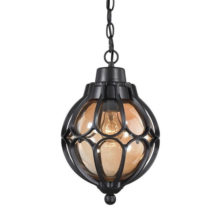 Hot sell wholesale waterproof IP44 Outside ball shape pendant lights Garden Outdoor from kors