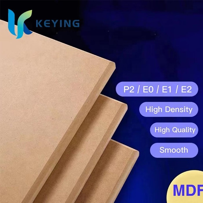 China Factory Cheap E0 E1 E2 Durable Fiberboard Furniture Raw Mdf /Plain Mdf Board