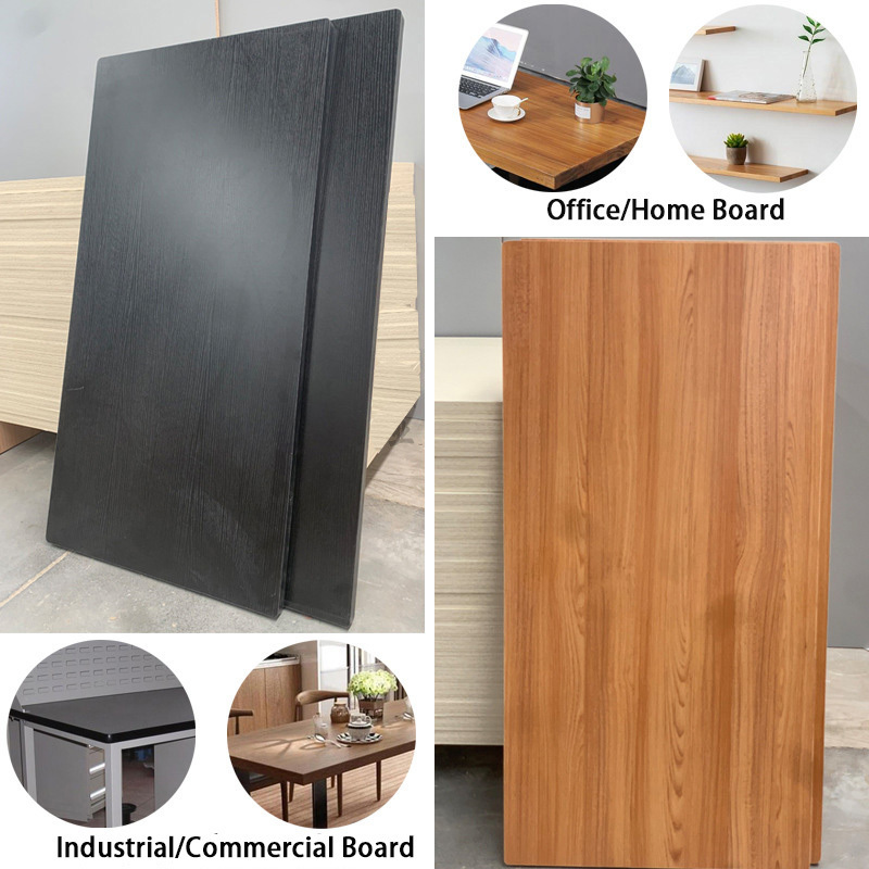 Factory manufacturing decorative particle board lacquer-free melamine finish cabinet high gloss board furniture board