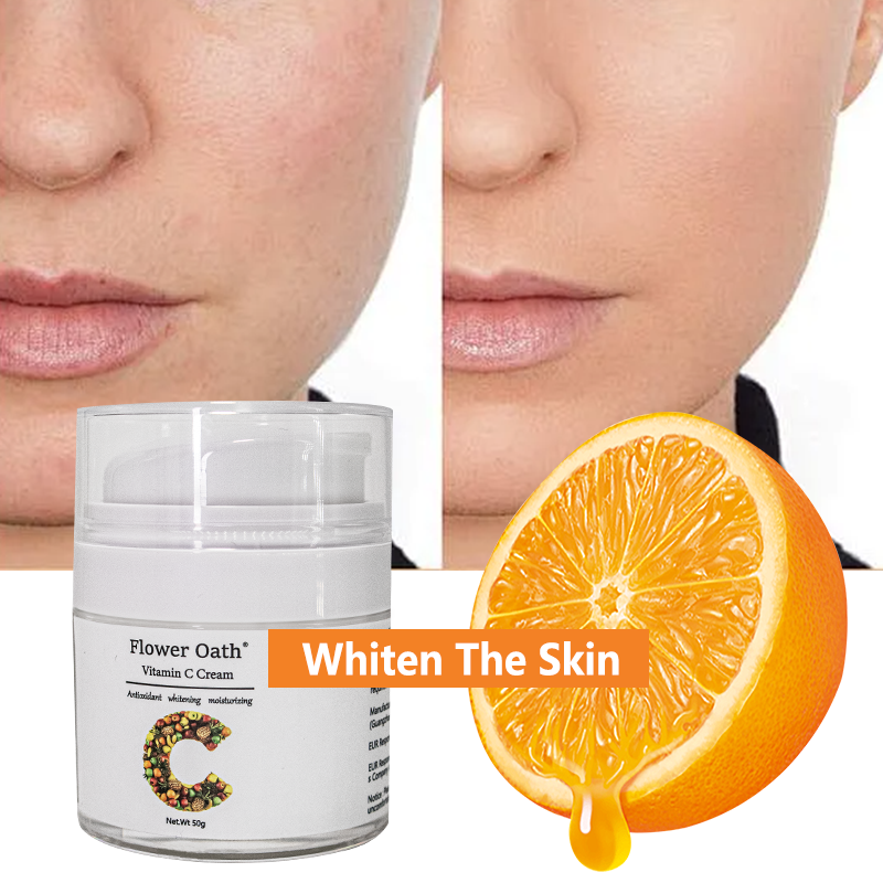 Wholesale Hyaluronic Acid Moisturizer Vitamin C Facial Repair Cream Skin Tightening Anti Wrinkle Face Cream