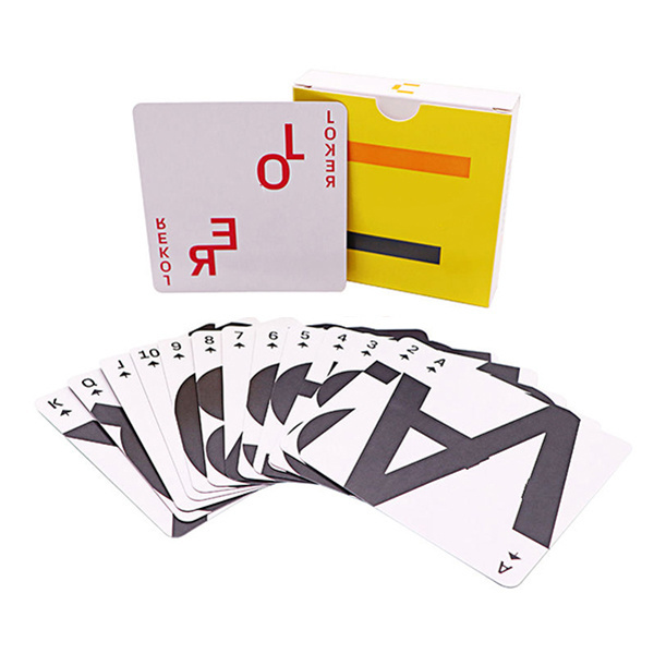 Eco friendly Printing Service Custom Paper Drinking Poker Tarot Game Playing Cards