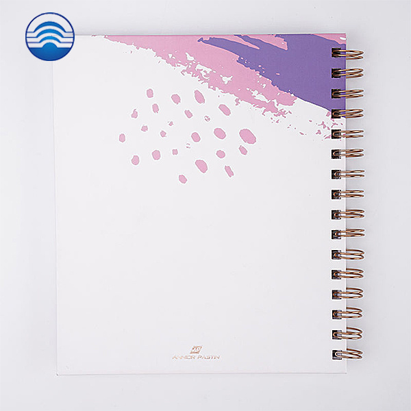 Spiral journal diary cuaderno libretas custom paper notebook with logo