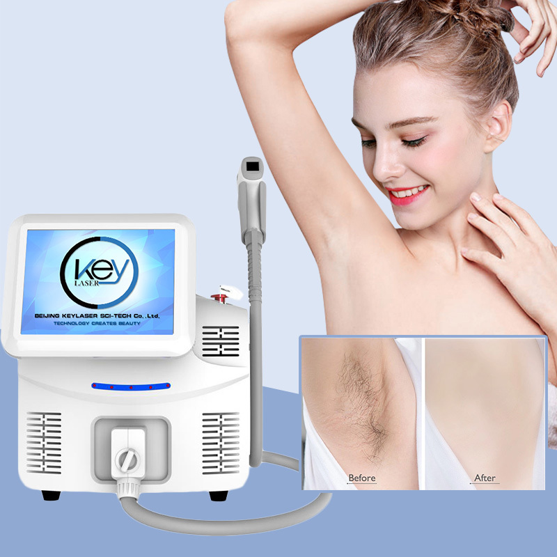 T Keylaser 2024 big power laser 808nm 755nm 1064nm High Power 1600w laser hair removal face beauty machine