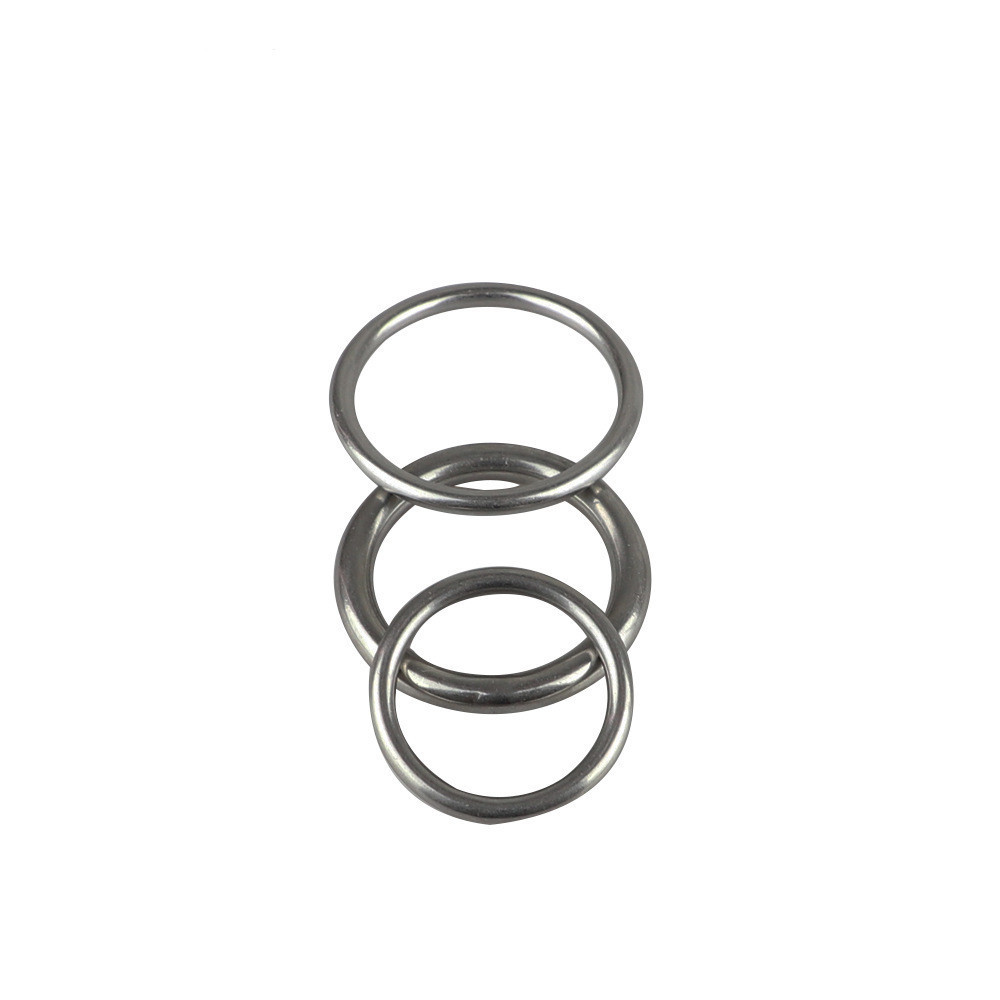 Diameter 7.5mm-100mm metal stainless steel o ring