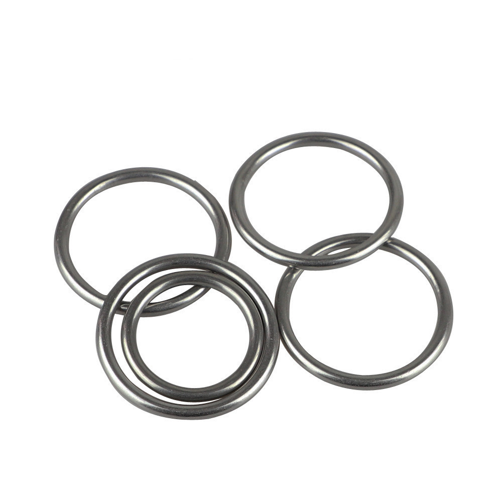 Diameter 7.5mm-100mm metal stainless steel o ring