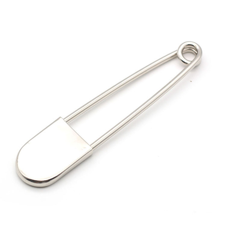 304 stainless steel safety pin with custom logo