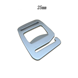 25mm custom metal aluminium buckle g hook for belt