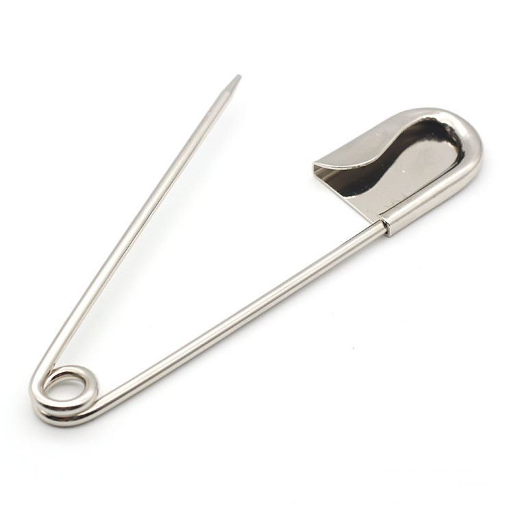 304 stainless steel safety pin with custom logo