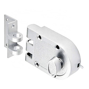 KEYMAN Jimmy Proof Deluxe Rim Door Lock Deadlock Door Rim Lock