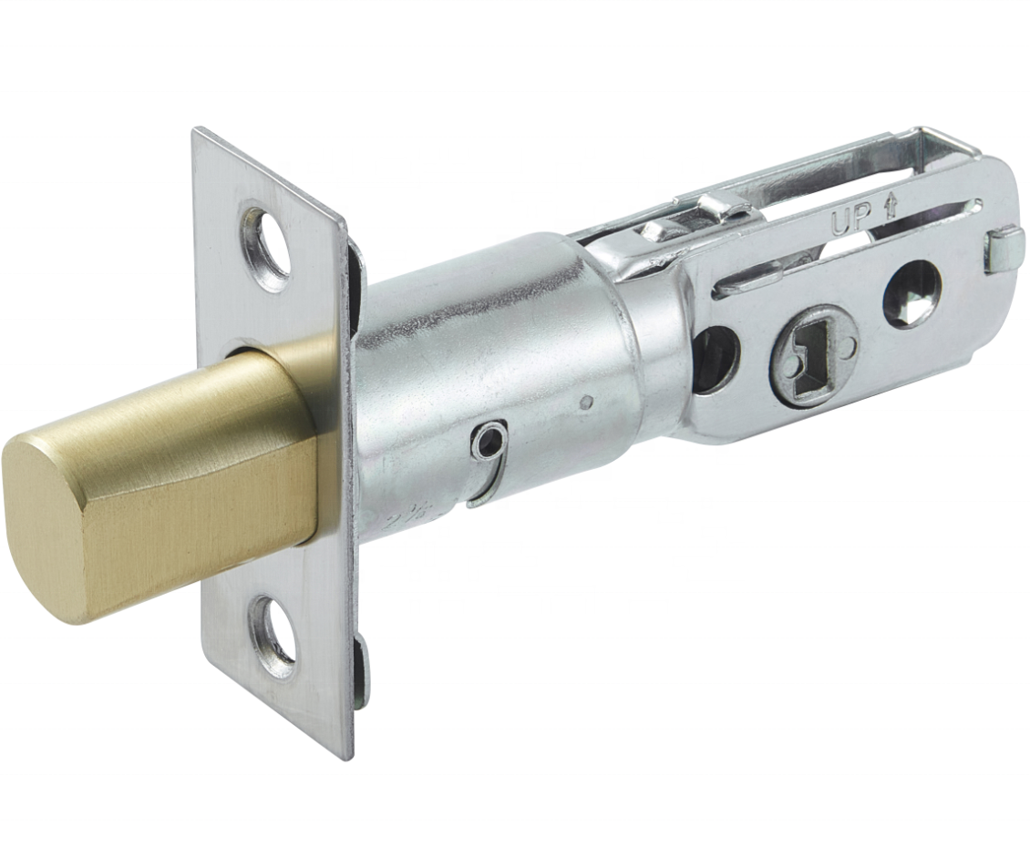 KEYMAN Brass Dead Latch a Barn Door Latch for Smart Kwiset Deadbolt