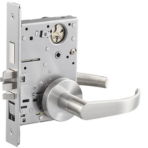 KEYMAN American Top Security Mortise Cylinder Office Entry Door Lock ANSI/BHMA A156.13 Grade 1 U-L